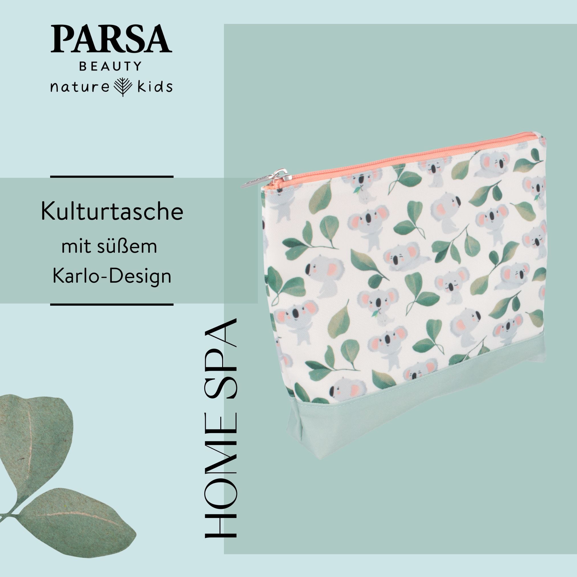 PARSA Beauty Kosmetiktasche PARSA Beauty NATURE KIDS Kulturtasche Koala Kinder Kosmetiktasche