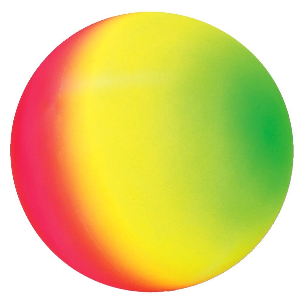 Togu Spielball Spielball Regenbogen, Die intensiven Modefarben verlaufen ineinander