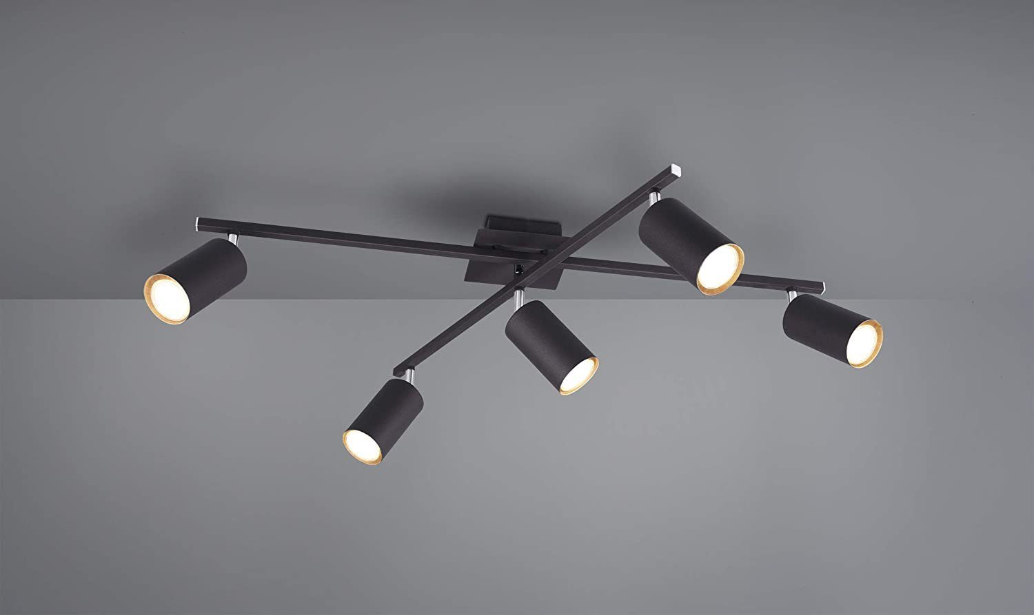 lightling Deckenstrahler Julie, ohne Leuchtmittel, abhängig vom Leuchtmittel, moderne Deckenlampe