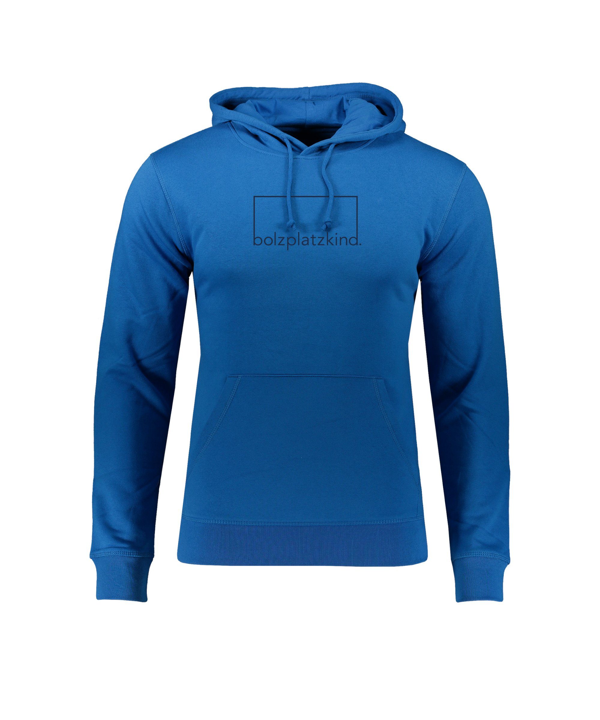 Bolzplatzkind Sweatshirt "Selbstliebe" Hoody blaudunkelblau