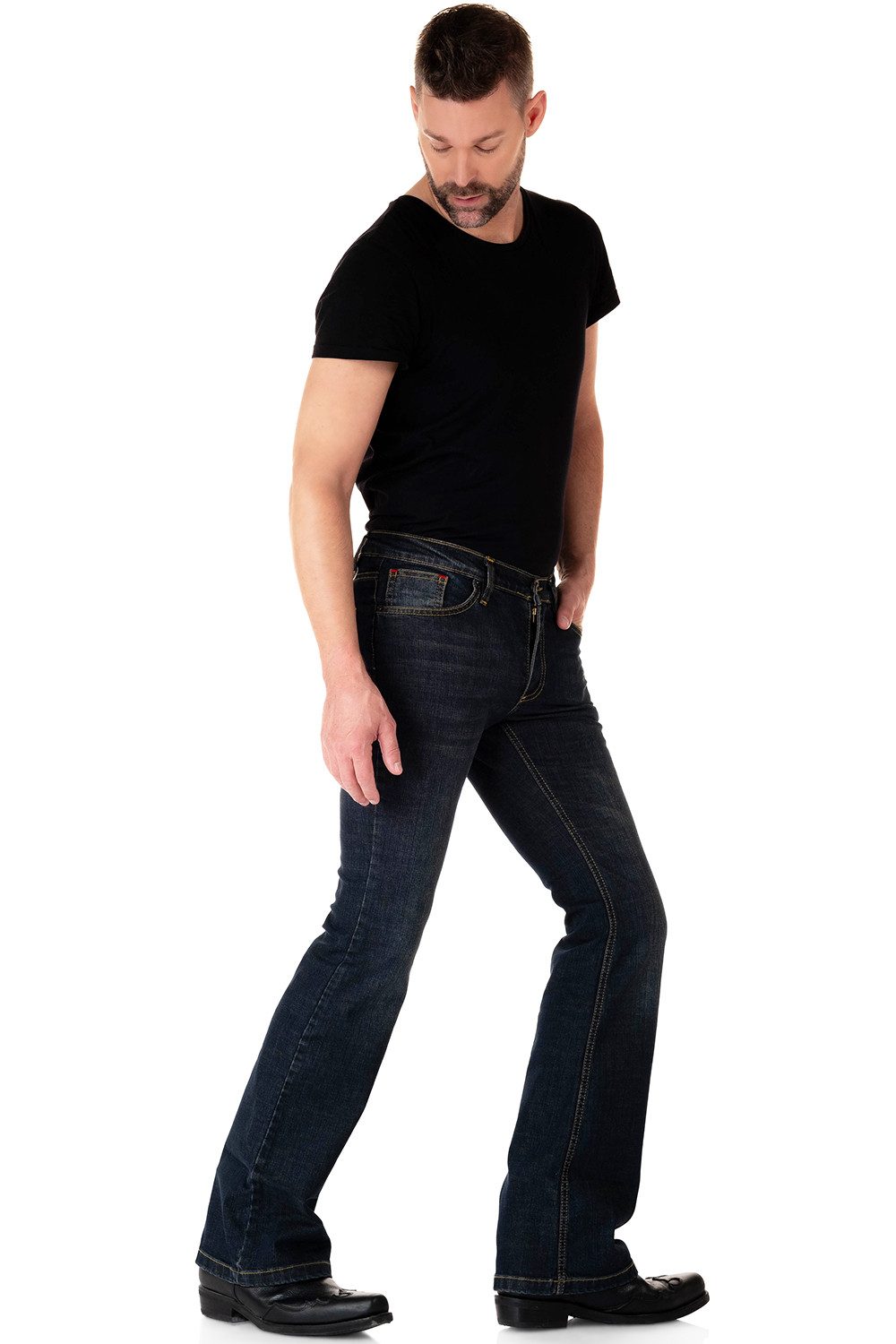 Comycom Bootcut-Jeans Herren ROOTS