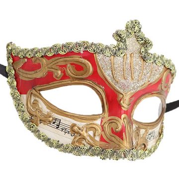 Dekorative Verkleidungsmaske Kostümparty Maske, Venezianische Maske Party für Herren Frauen, (1-tlg), Maskerade Maske, Karneval Masken Halloween Masken
