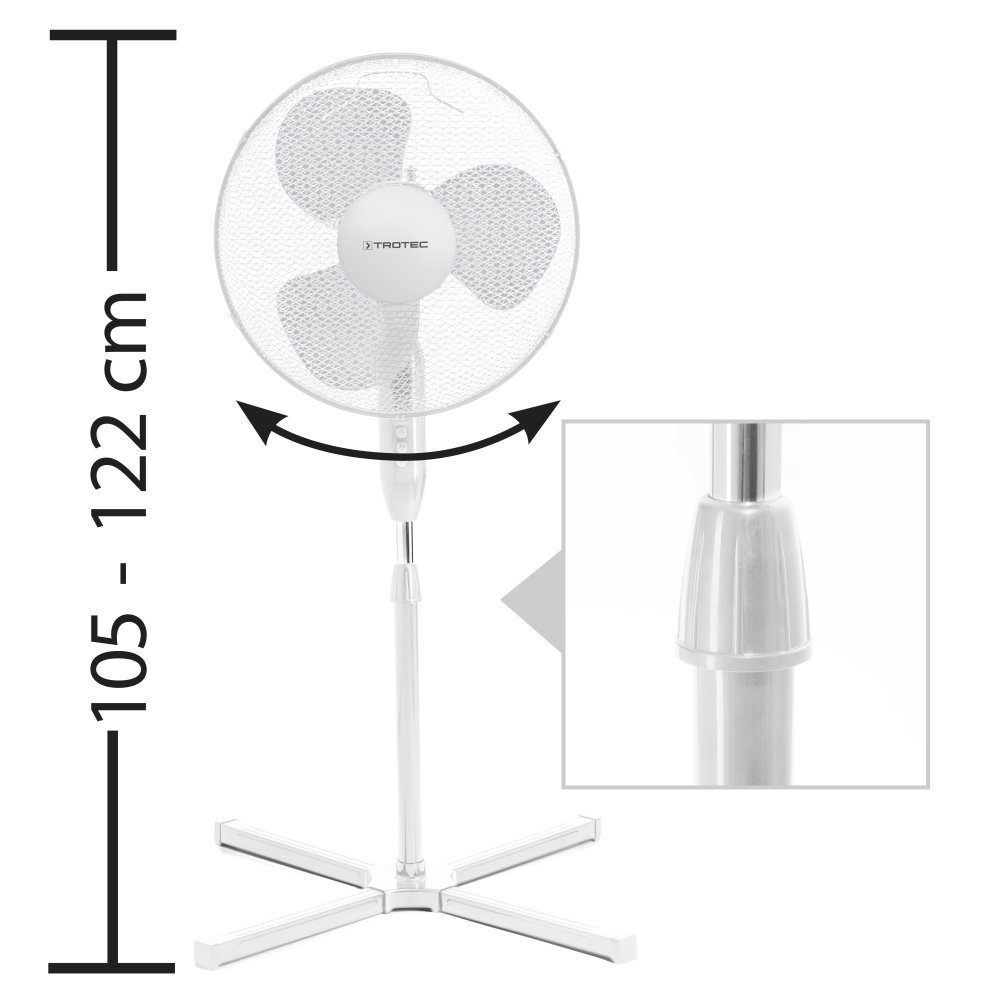 TROTEC Standventilator TVE 15 S günstig online kaufen