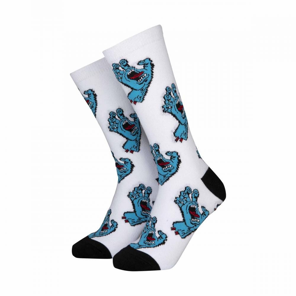 Santa Cruz Socken - Streetwear Socken mit Screaming Hand Design (2 Pack)