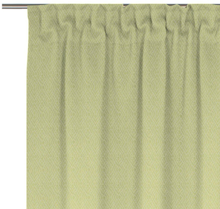 Vorhang Graphic Ventus light, Adam, nachhaltig Multifunktionsband St), Jacquard, aus Bio-Baumwolle blickdicht, (1