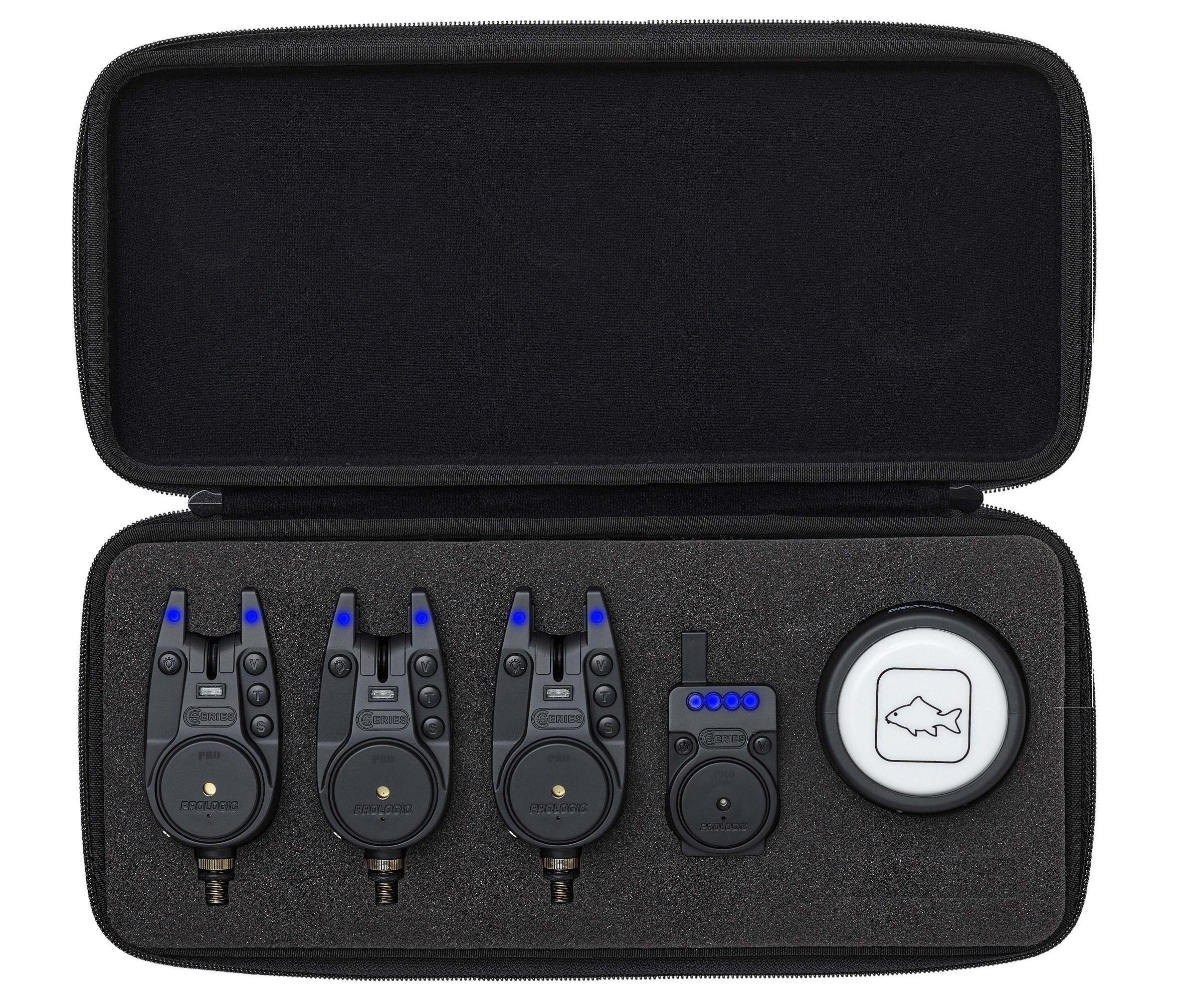 Swinger Bissanzeiger Bissanzeiger C-Series Alarm PRO 3+1+1 Blau Set