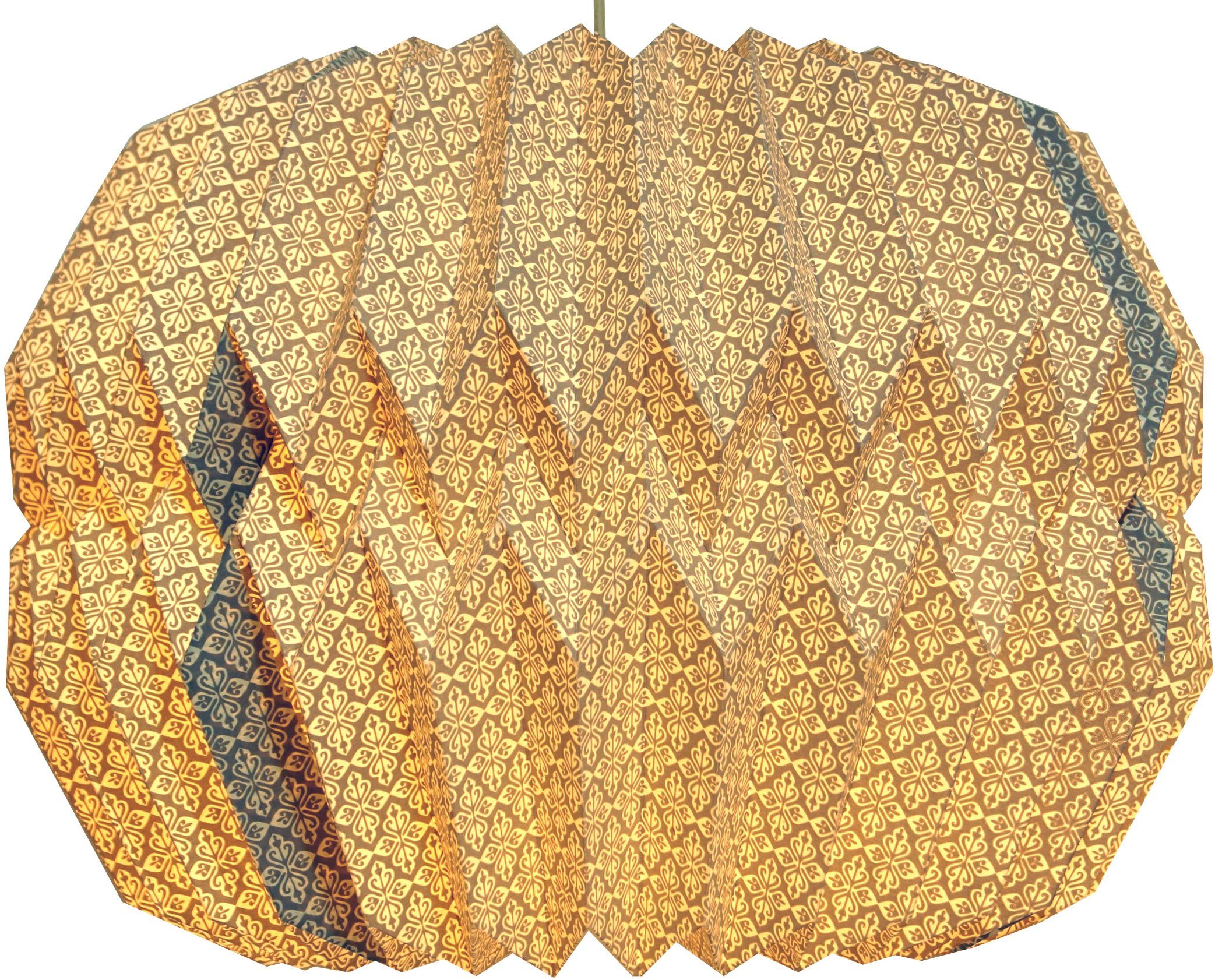 Guru-Shop Lampenschirm Origami Design Papier Lampenschirm - Modell..