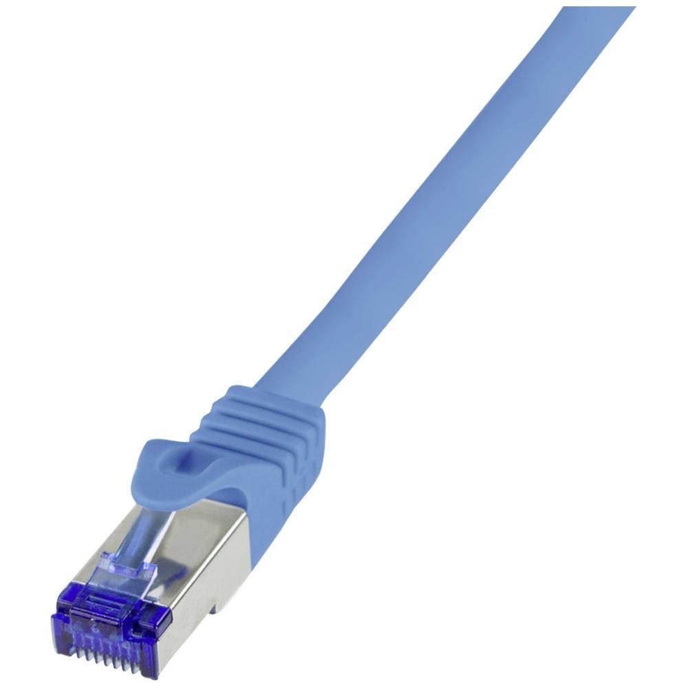 LogiLink Patchkabel Ultraflex, Cat.6A, m LAN-Kabel S/FTP,15