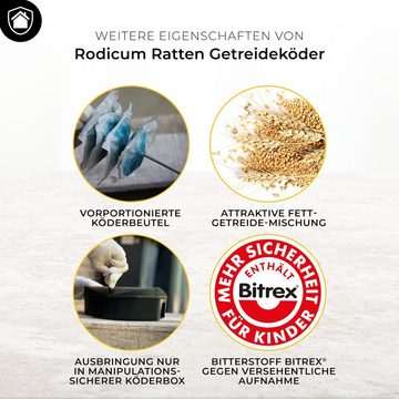 Protect Home Gift-Rattenköder Protect Home Rodicum Ratten Getreideköder - 400 g
