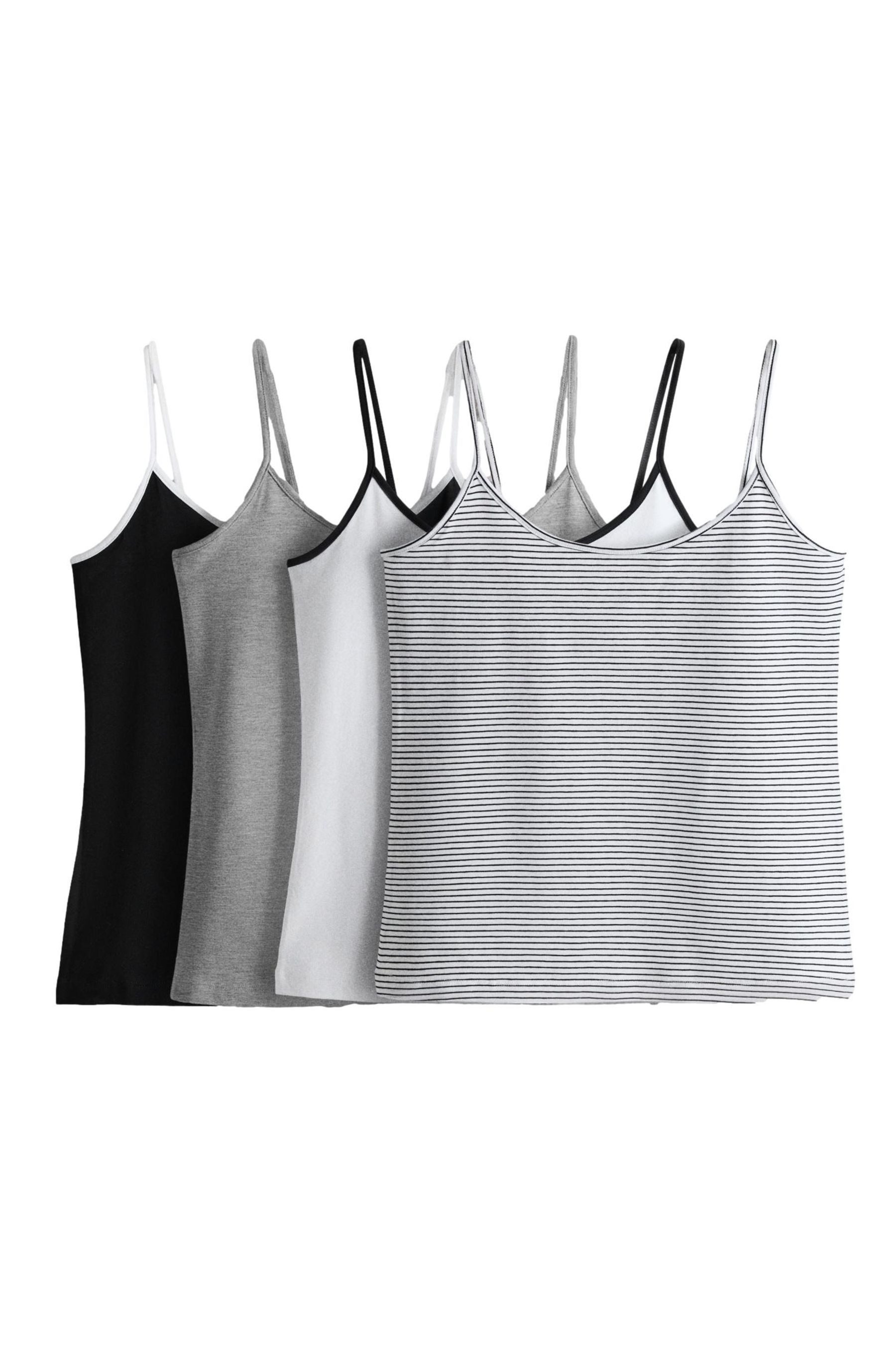 The Set Trägertop The Set Trägertops, 4er-Pack (4-tlg)