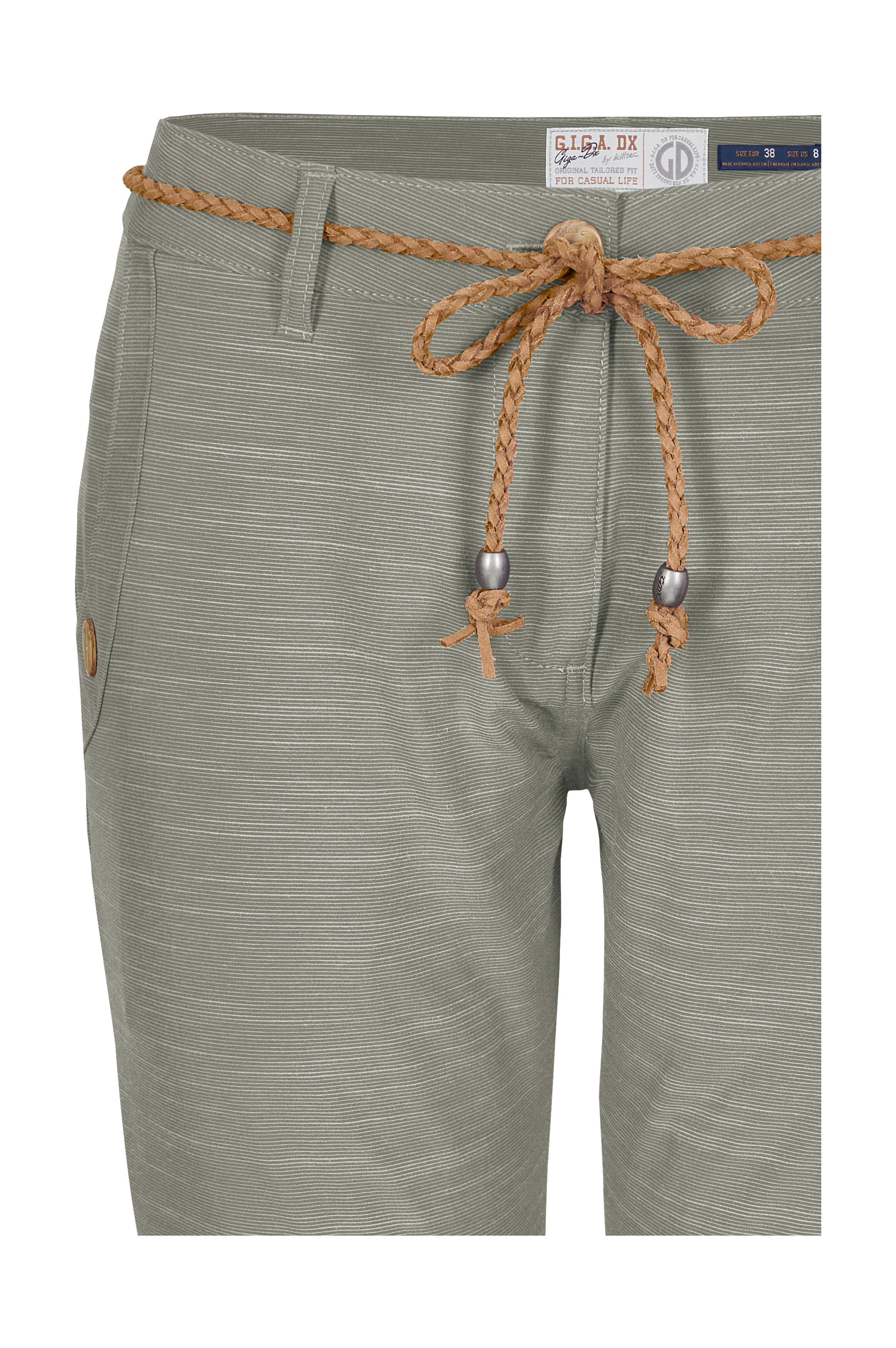 G.I.G.A. DX by killtec 3/4-Hose GS 93 WMN PNTS Caprihose Damen: Stretch, schnelltrocknend, Taschen, Autolock-Zipper