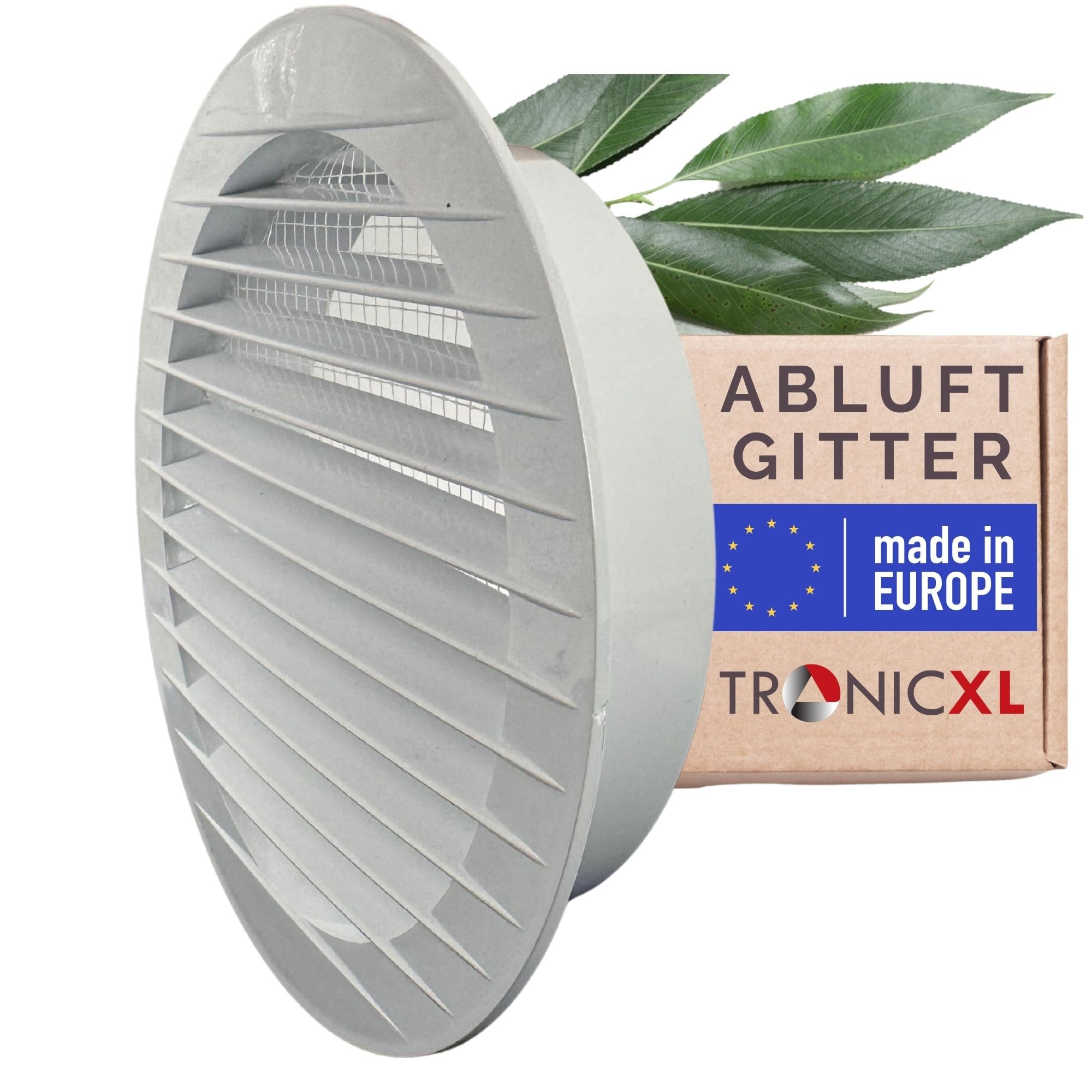 TronicXL Lüftungsgitter 150mm Lüftungsgitter Abluftgitter Fliegengitter für Bad Küche Trockner (Wohnmobil Gewächshaus, 1 St., Garage), Für Growbox Abluft Zuluft Klimaanlage