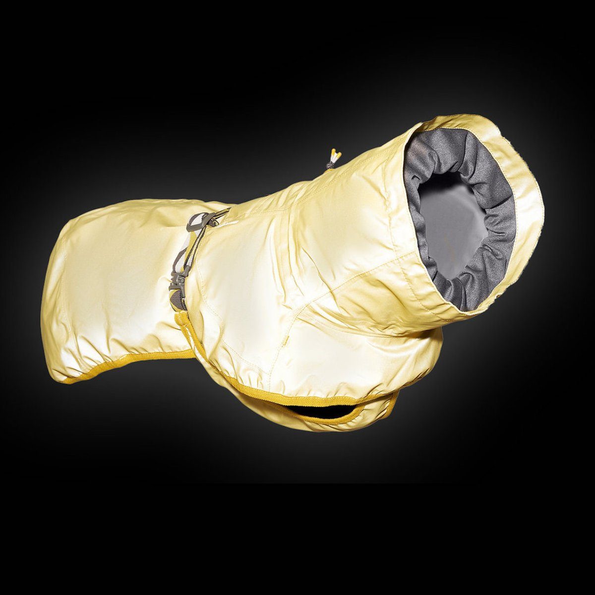 HURTTA Hundemantel Reflektierender Regenmantel Mudventure Coat tumeric