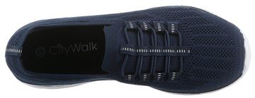 CITY WALK Slip-On Sneaker Slipper, Sneaker, Schlupfschuh mit Stretchfunktion und Gummizug