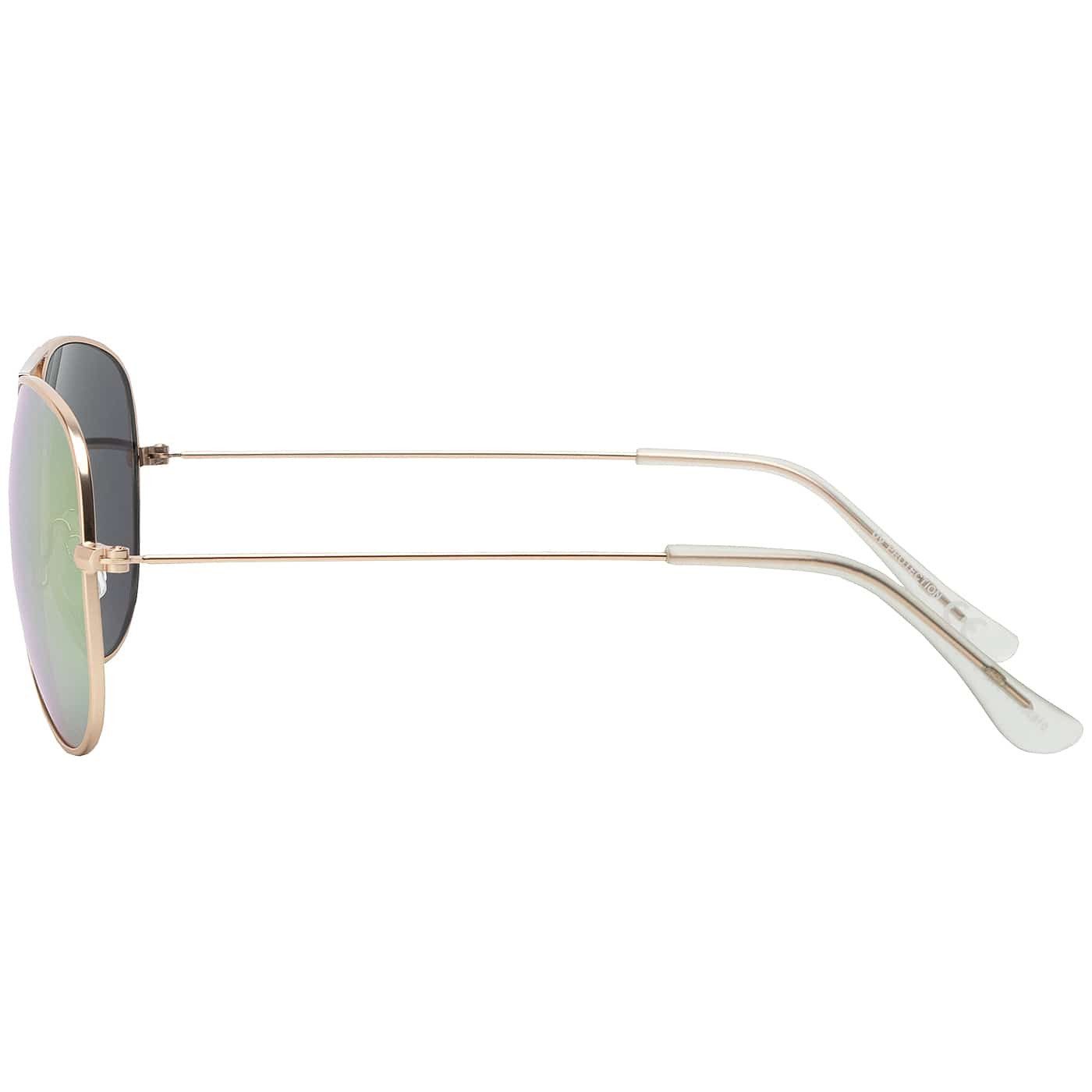 BEZLIT Eyewear Pilotenbrille Damen Herren Piloten Sonnenbrille mit Metallrahmen (1-St) mit schwarzen Linsen