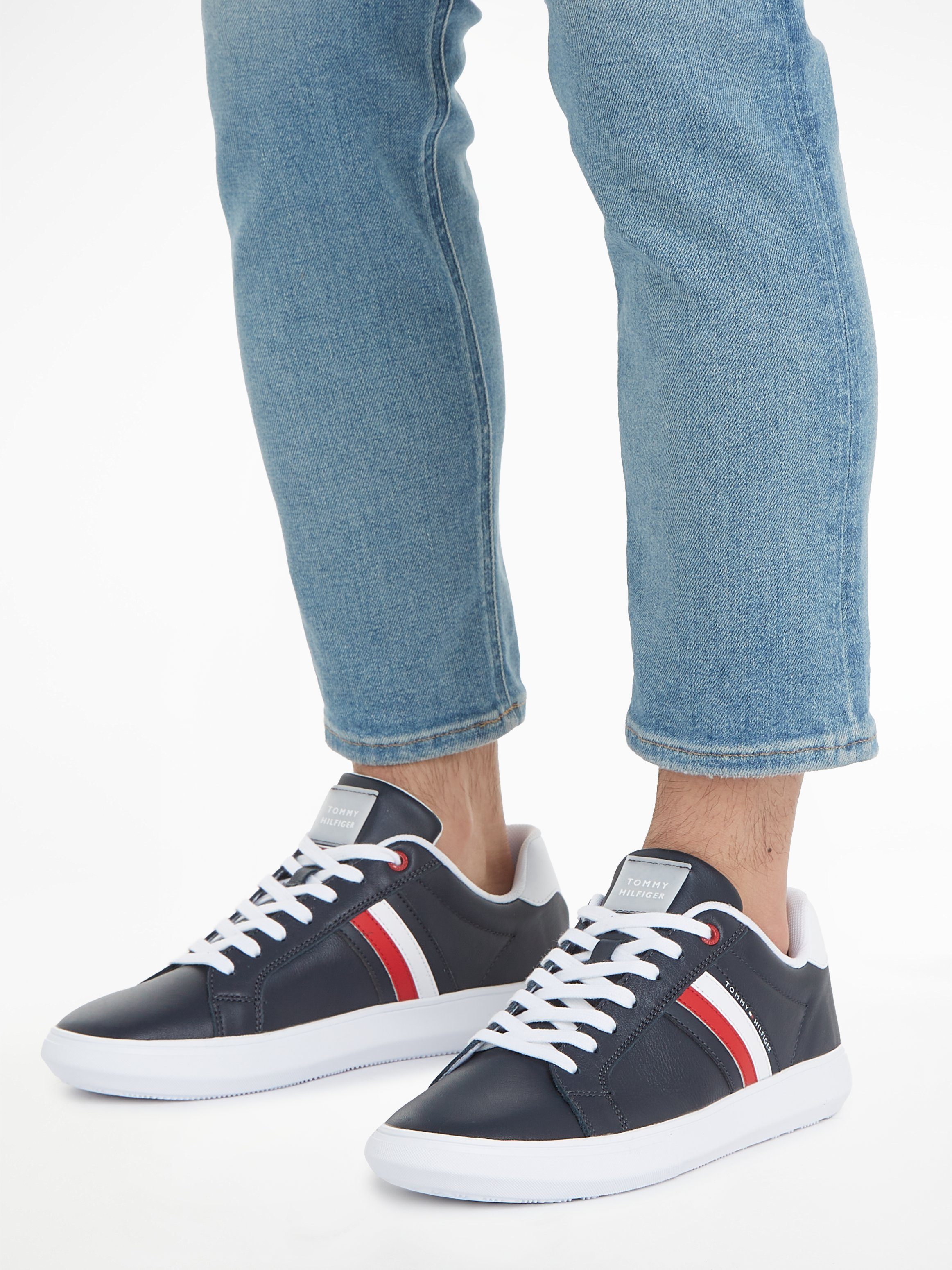 Tommy Hilfiger ESSENTIAL LEATHER CUPSOLE Sneaker günstig online kaufen