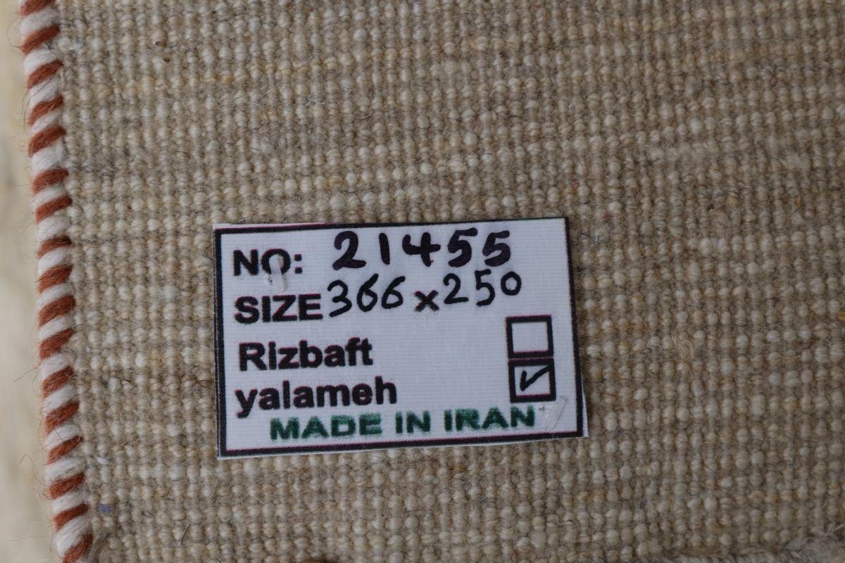 rechteckig, Moderner, mm 18 Nain Yalameh Gabbeh 250x366 Orientteppich Handgeknüpfter Höhe: Perser Trading, Nature
