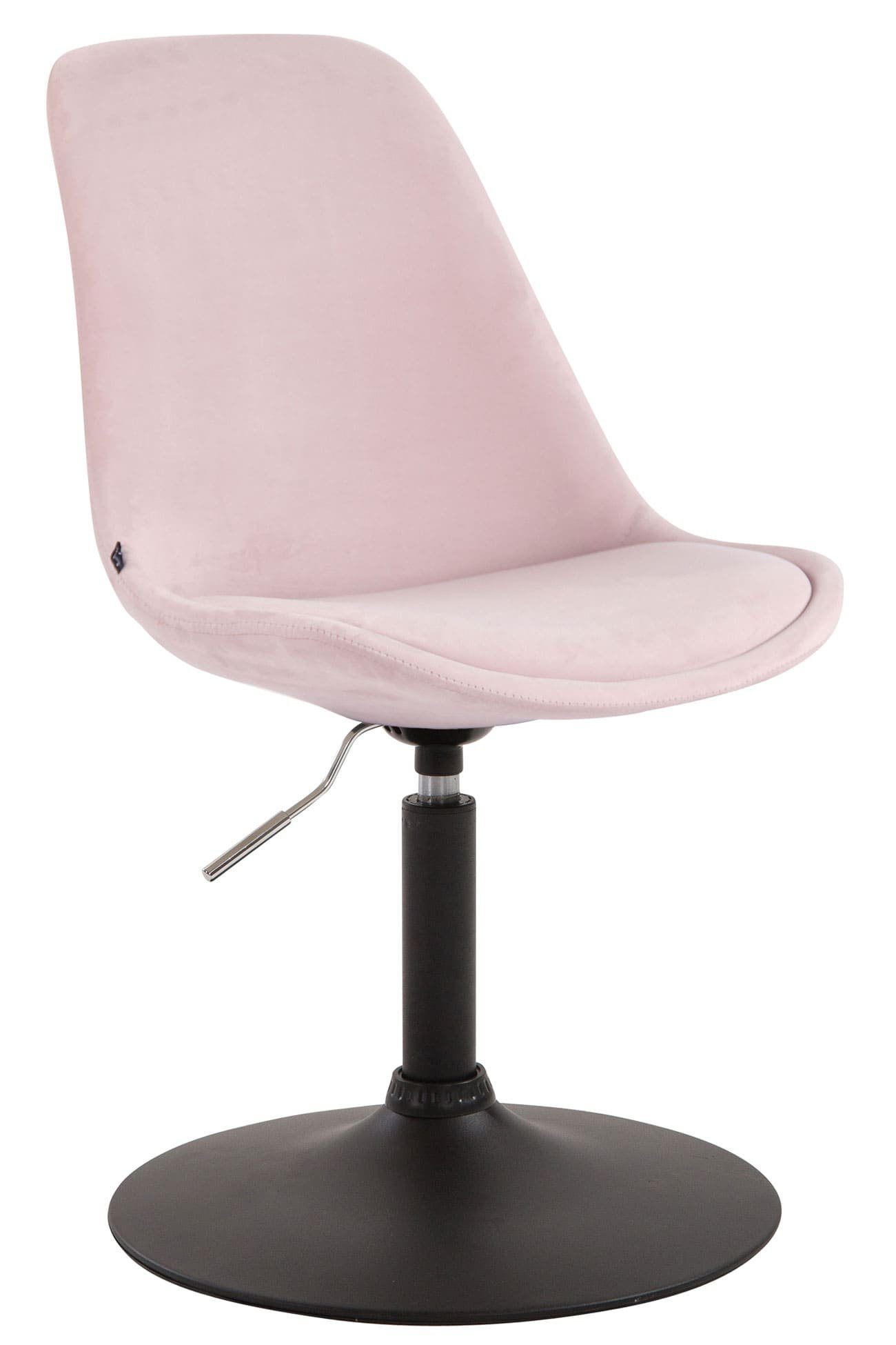 CLP Esszimmerstuhl Maverick Samt pink höhenverstellbar Set), (4er & dreh