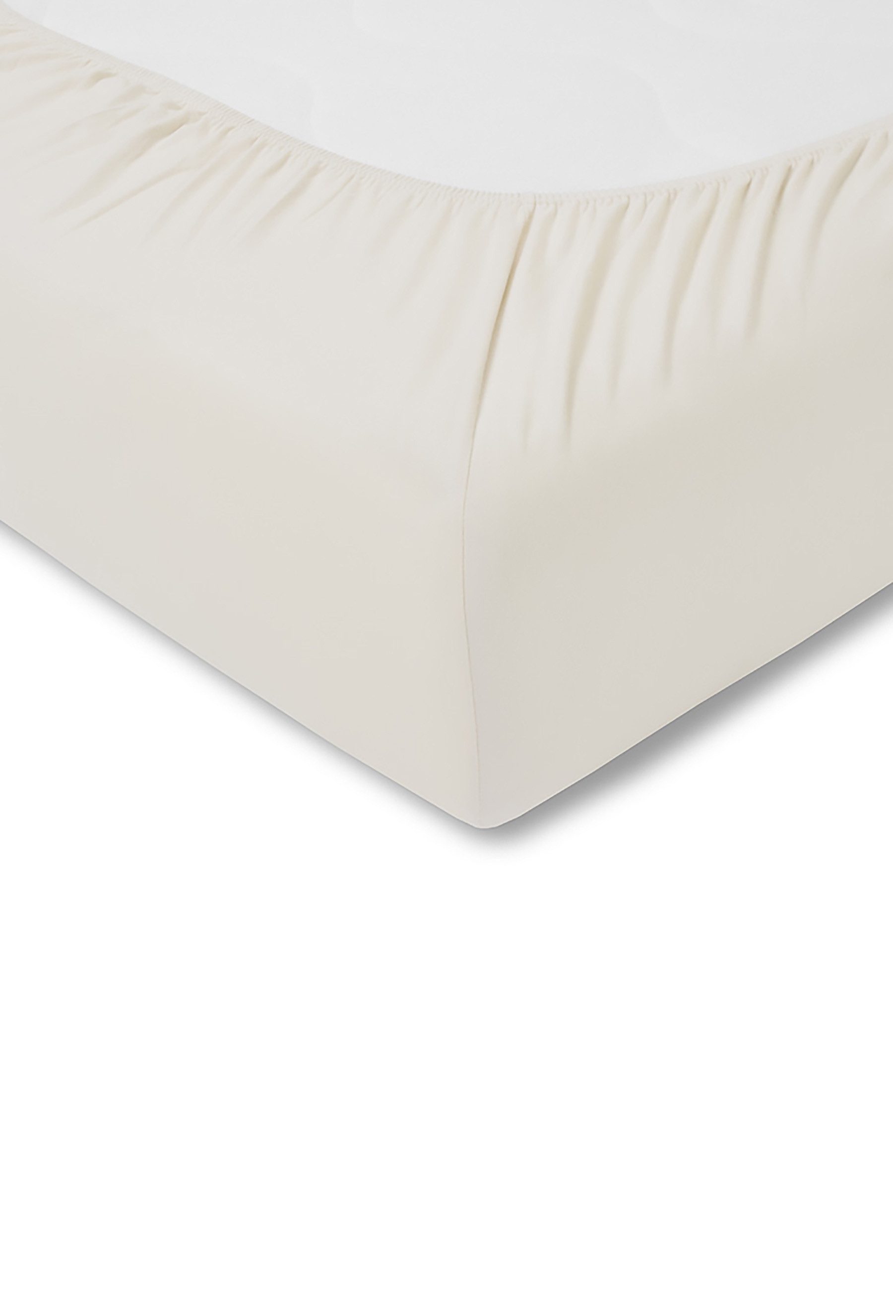 Estella Spannbettlaken Spannbetttuch Samt-Velour, Baumwollmischung, Gummizug: rundum, (1 Stück)