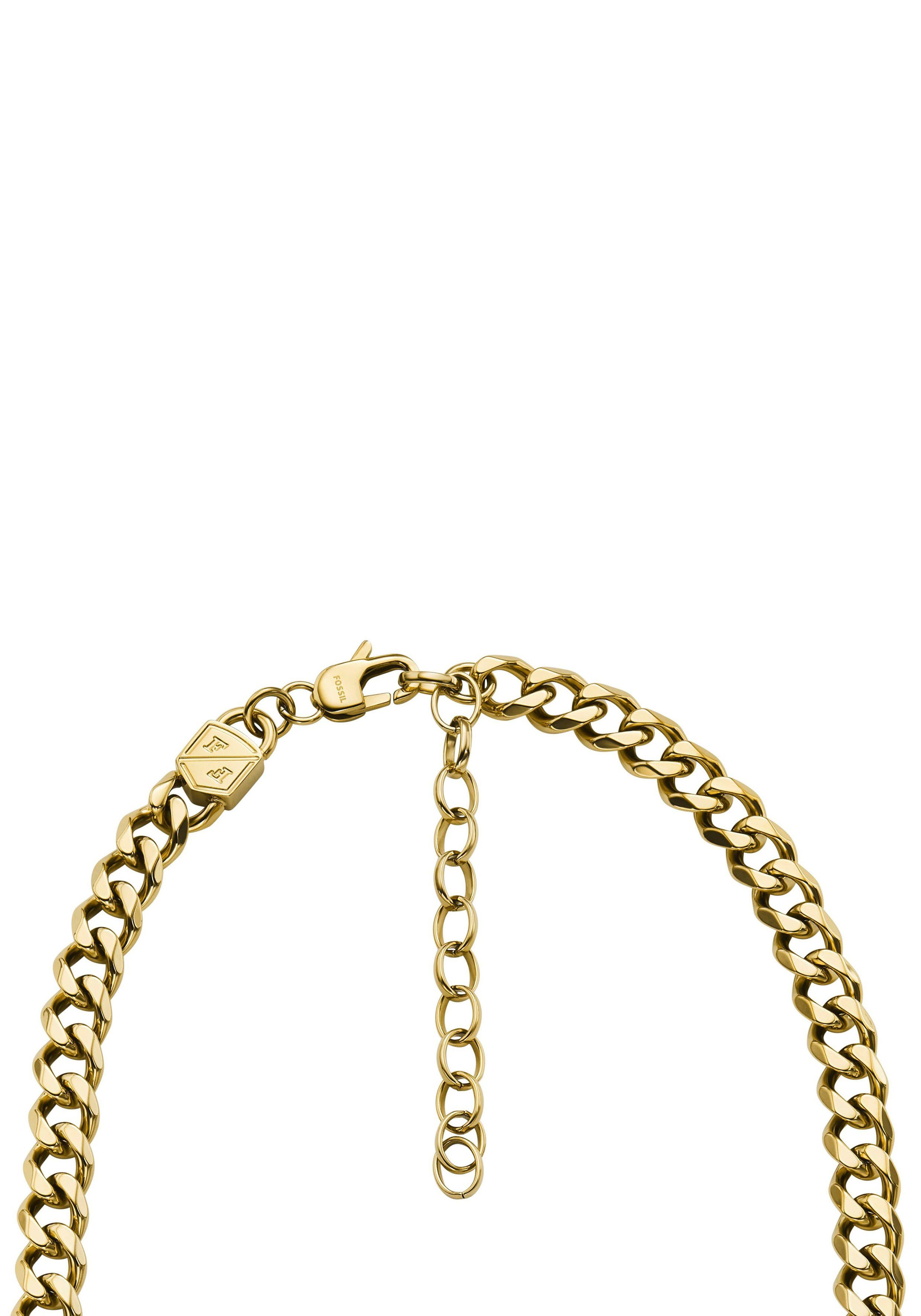 Fossil Edelstahlkette JEWELRY BOLD JF04612710, JF04614040, gelbgoldfarben CHAINS, JF04614040