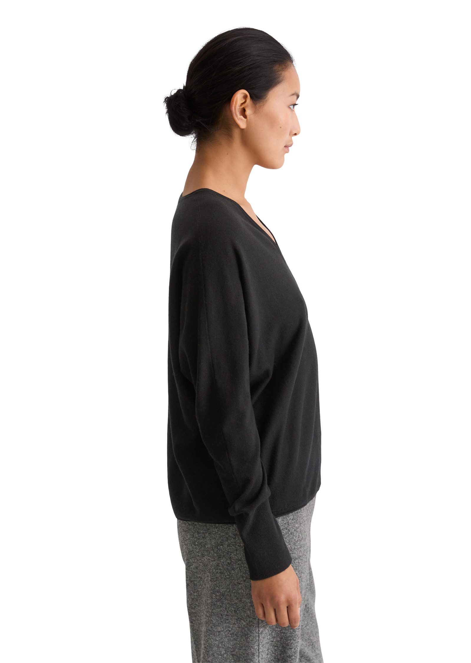 Marc O'Polo Strickpullover aus weichem Schurwolle-Viskose-Mix günstig online kaufen