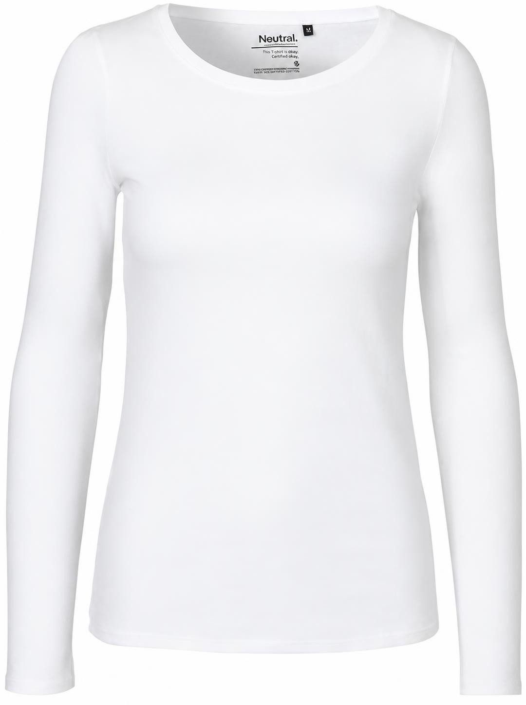 Neutral Langarmshirt Damen Long Sleeve T-Shirt / 100% Fairtrade-Baumwolle