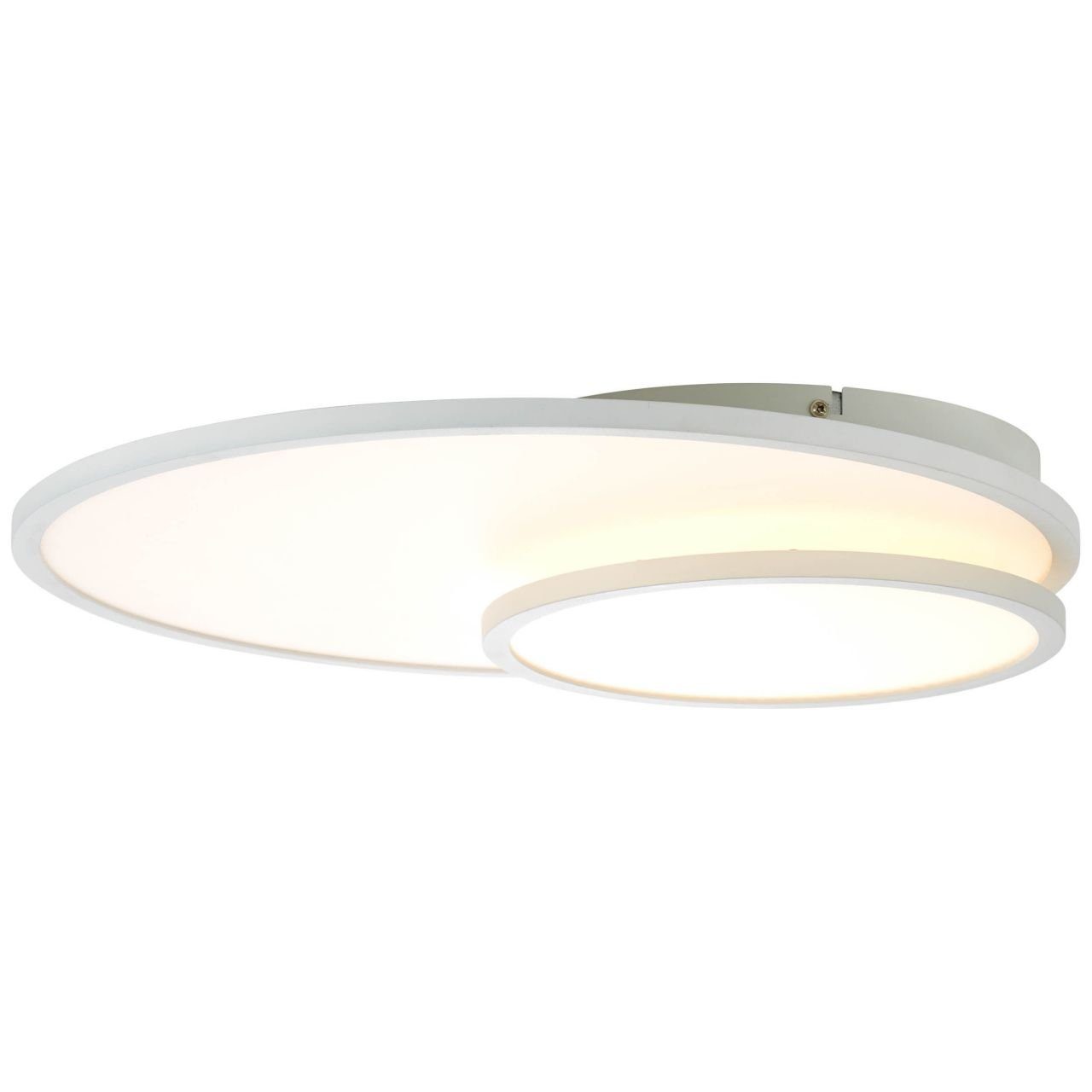 Brilliant Aufbauleuchte Bility, Lampe Bility LED 3000K, Deckenaufbau-Paneel 36W 61x45cm LED weiß 1x easyDim