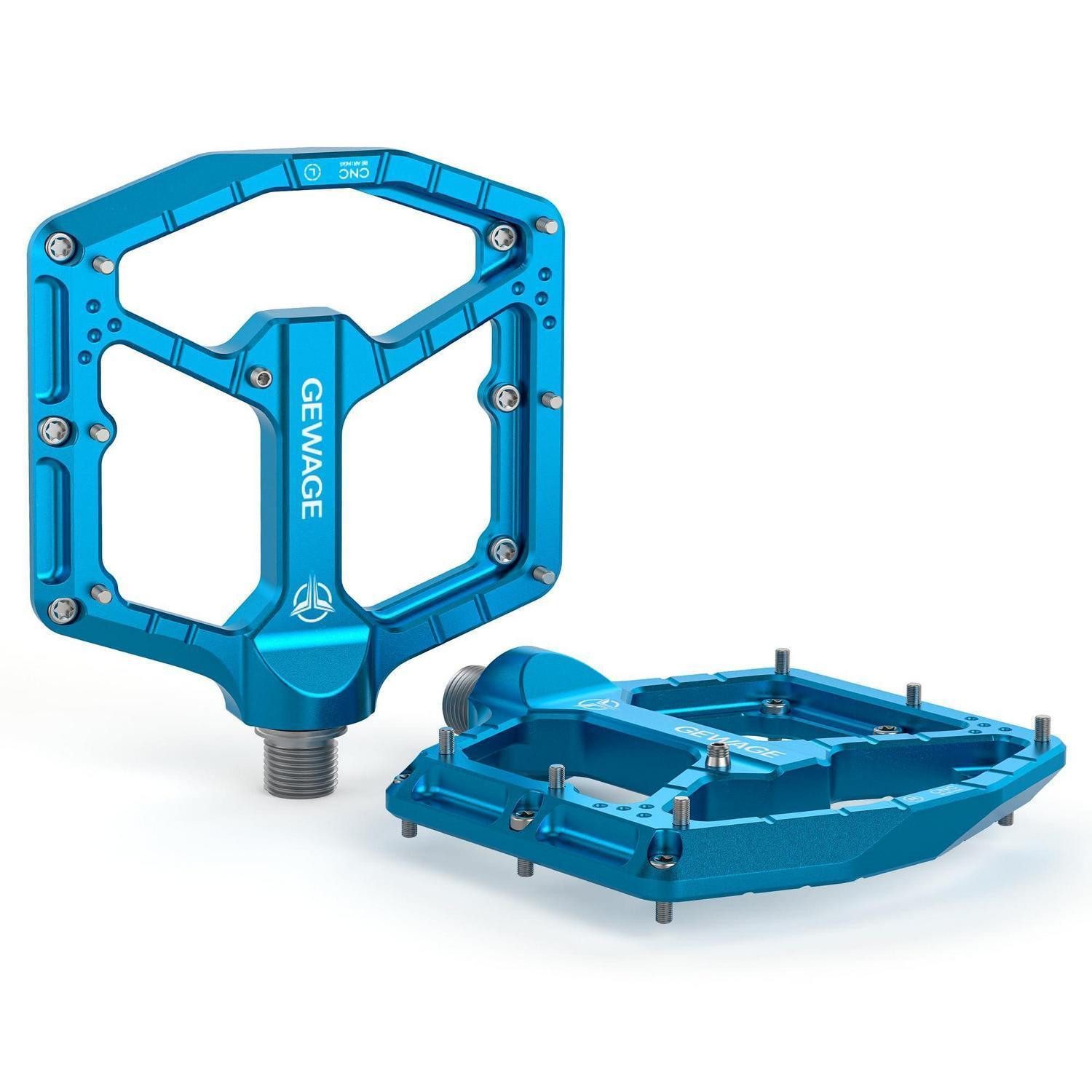 LuxusKollektion Plattformpedale MTB Pedale Profi Blue Sky
