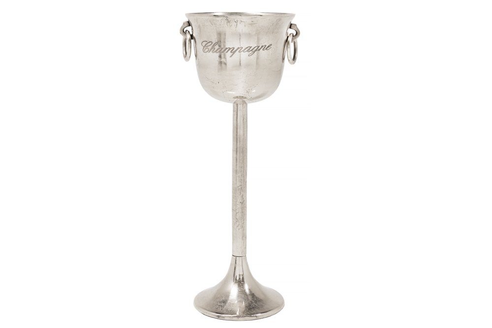 riess-ambiente Sektkühler CHAMPAGNE 80cm antik silber, Küche · Metall · für Flaschen (Wein & Champagner). € 94,95