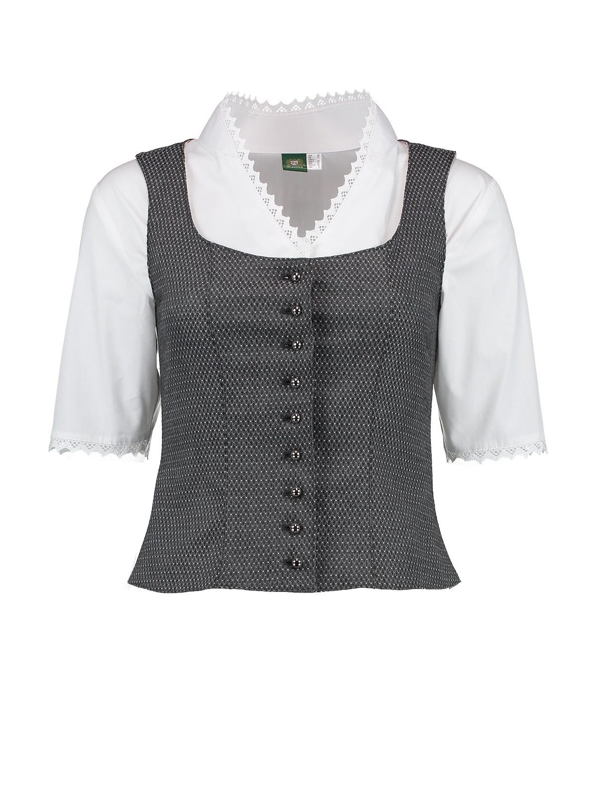 OS Trachten Trachtenbluse 453000-3924 (1-tlg) günstig online kaufen