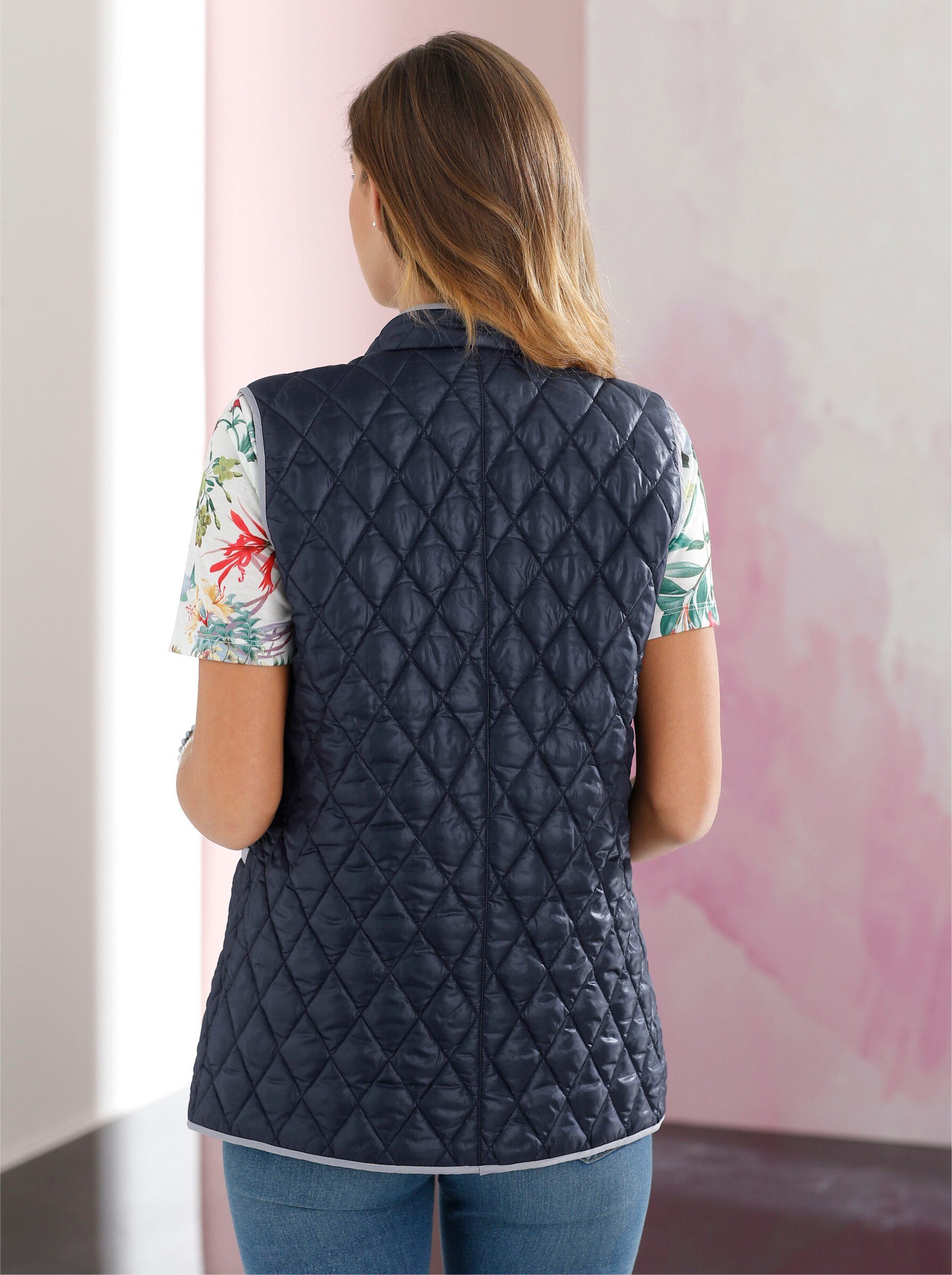 Sieh an! Jerseyweste Steppweste . günstig online kaufen