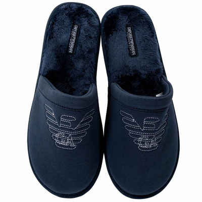 Emporio Armani »Herren Hausschuhe - Slipper, Pantoffeln, Logo« Hausschuh