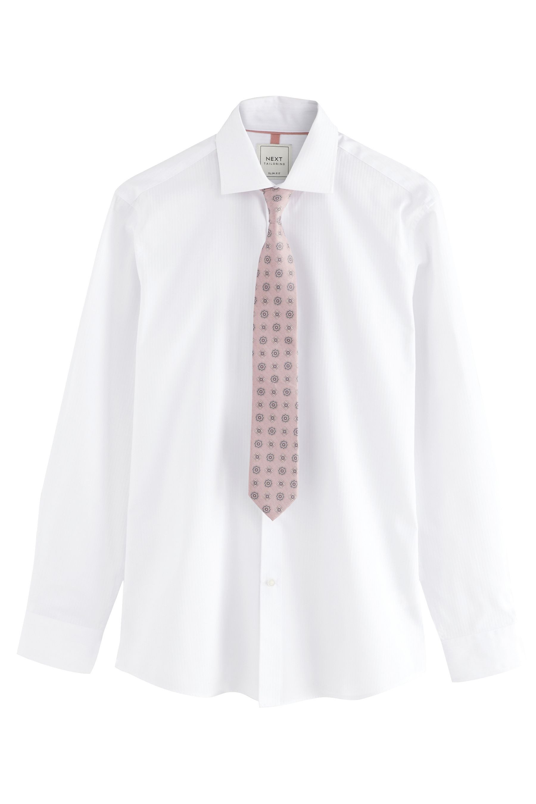White/Pink Medalion