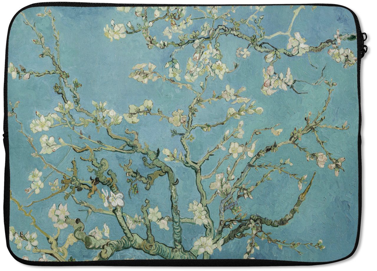 MuchoWow Laptop-Hülle Van Gogh - Mandelblüte - Alte Meister - Kunst - Vintage 13.3 Zoll, Laptopsleeve, weiches Innenfutter zum Schutz Kratzern, Laptoptasche