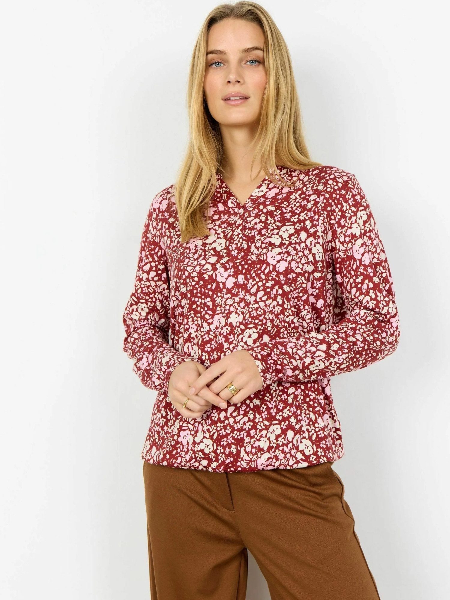 soyaconcept Kurzarmhemd Soya Concept T-shirt SC-FELICITY