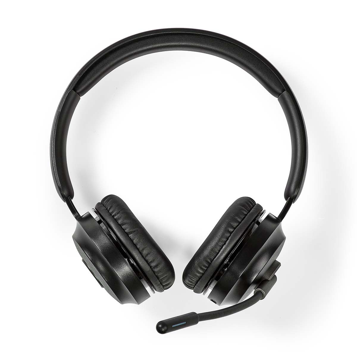 Nedis CHSTB310BK PC-Headset (Bluetooth, flexibel, klappbares Mikrofon, für Home und Office, Bluetooth, flexibel, klappbares Mikrofon, für Home und Office)