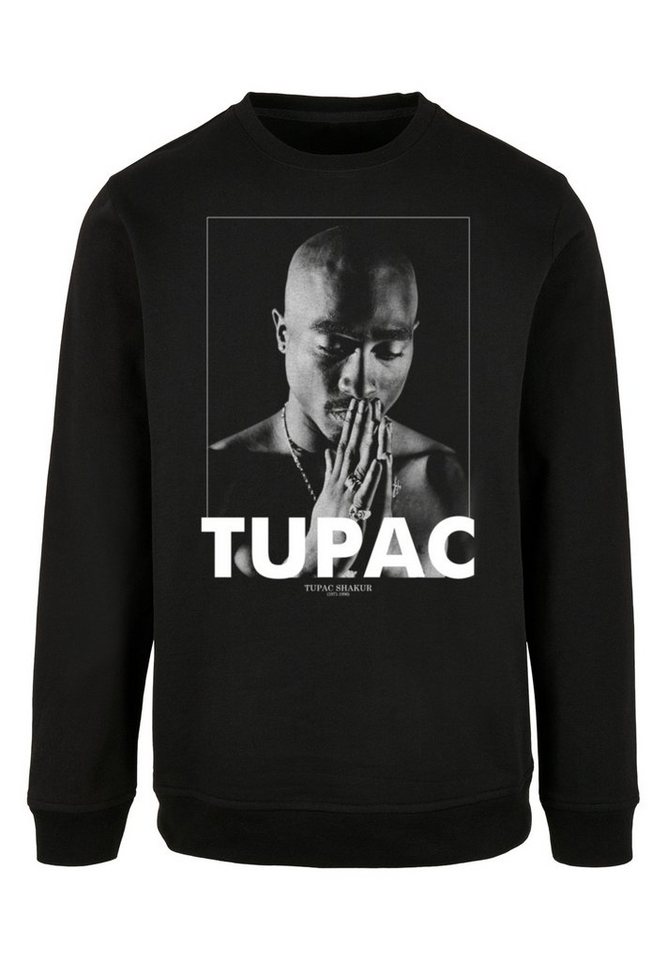 F4NT4STIC Kapuzenpullover Tupac Shakur Praying Print, Basic Crewneck,  entspannter Look, Regular Fit
