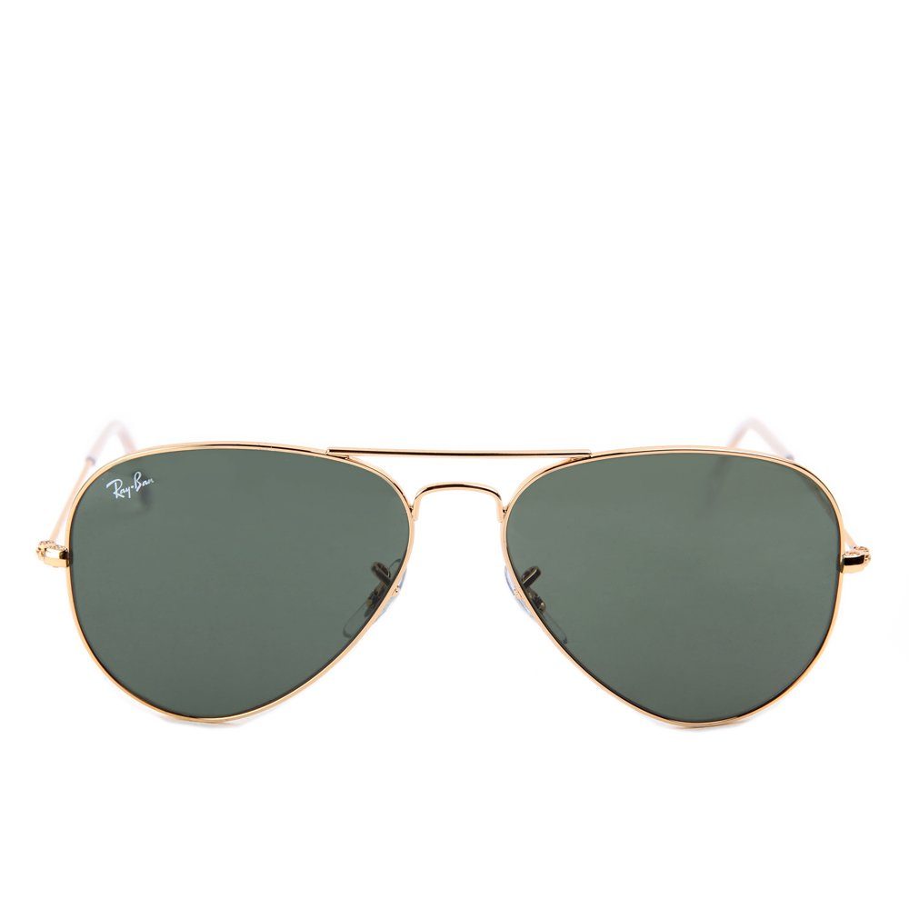 Ray-Ban Sonnenbrille Ray-Ban Aviator Large Metal RB3025 L0205 Gold Green günstig online kaufen