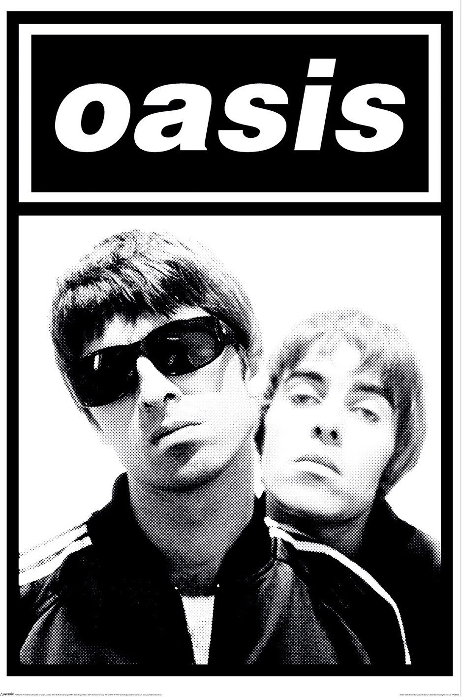 Poster Oasis - Gallaghers - Poster 61x91,5 cm günstig online kaufen