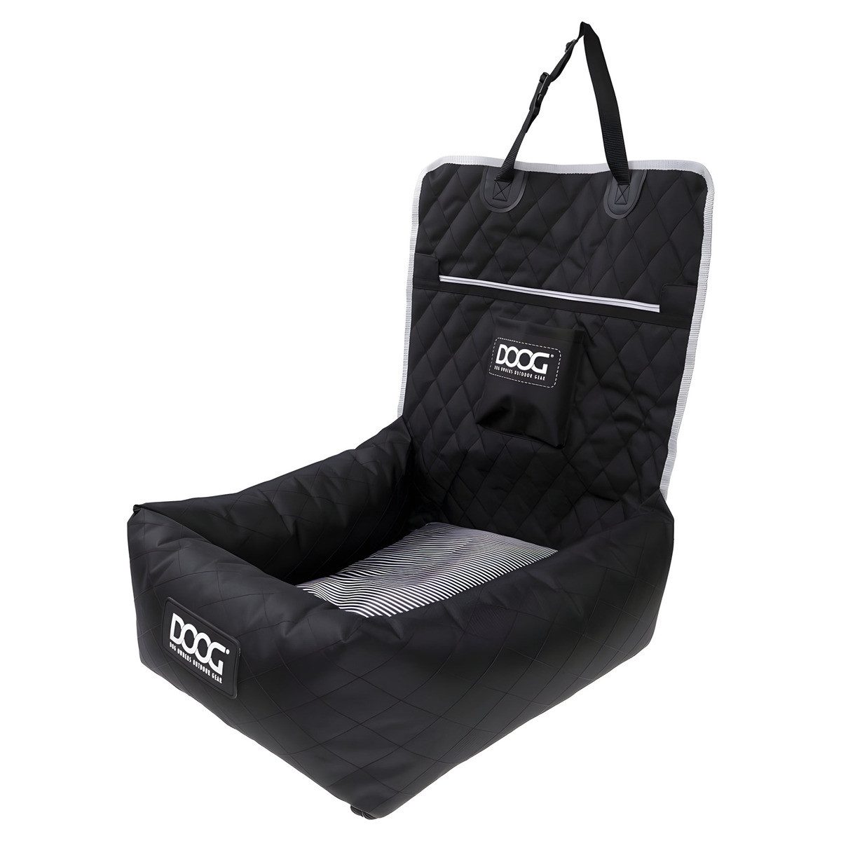 DOOG Hunde-Autositz Autositz / Car Seat Black