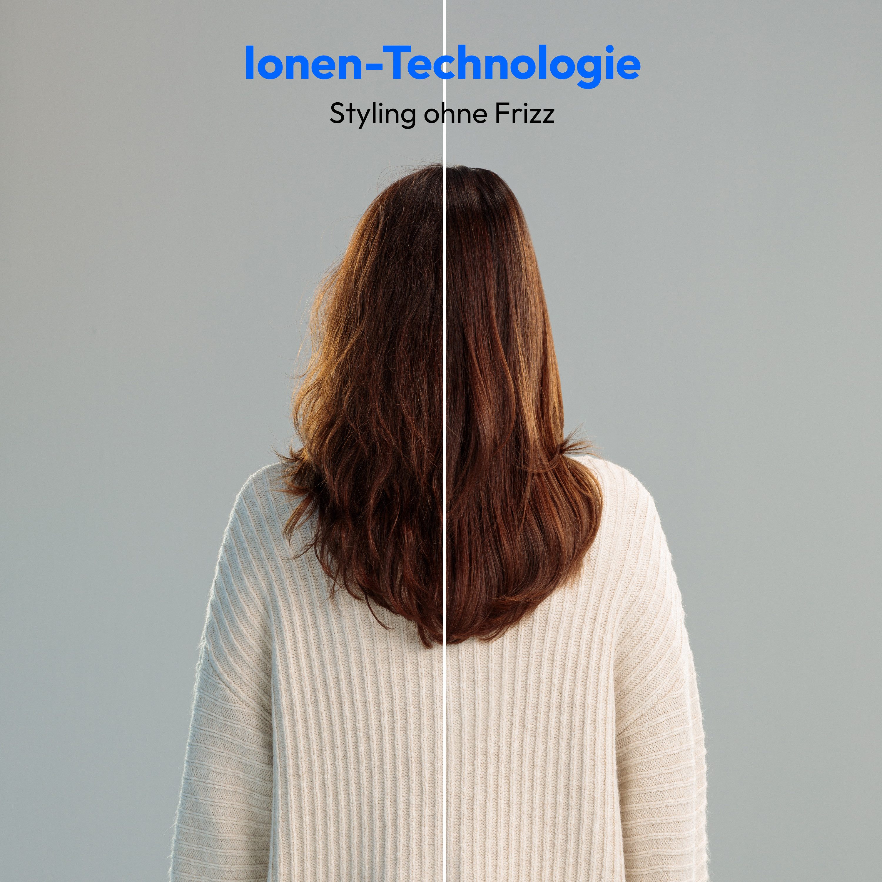 Medion® Glätteisen Haarglättbürste HB1 (MD19859) Keramik-Turmalin, Keramik/Turmalin beschichtete Borsten, Ionen-Technologie