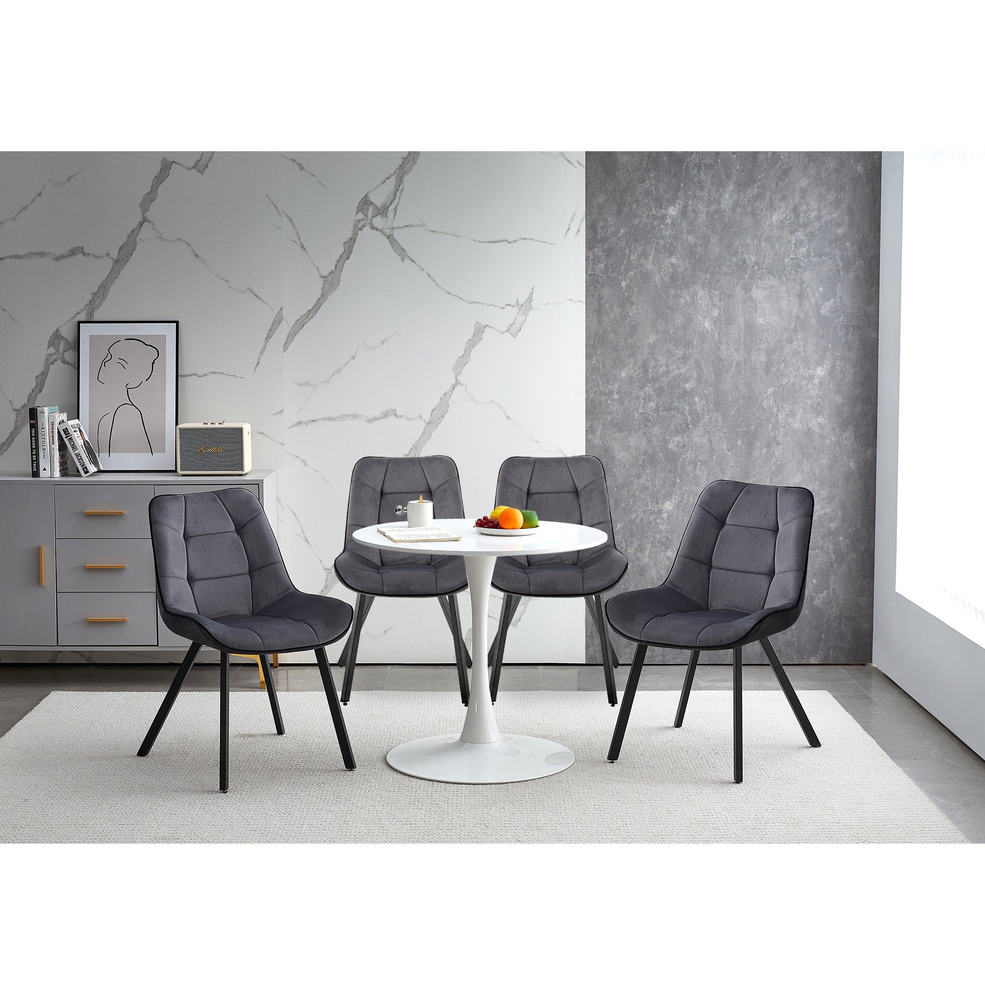 TRISENS Polsterstuhl Iris (Set, 4 St), günstig online kaufen