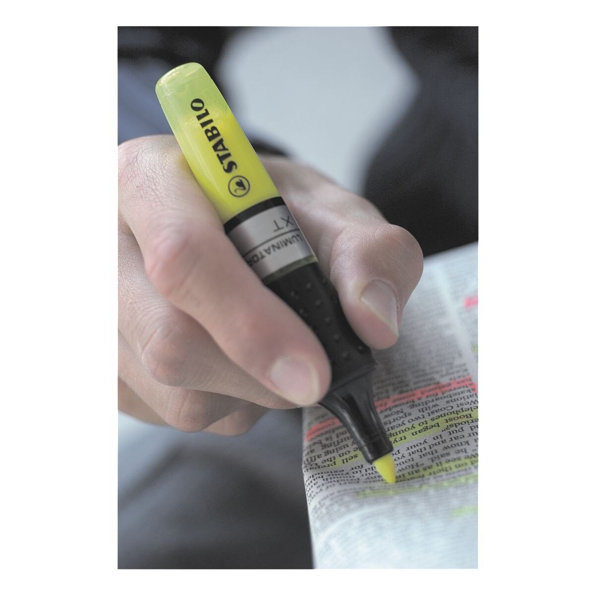 STABILO Marker Luminator®, (1-tlg), Textmarker grün langlebiger