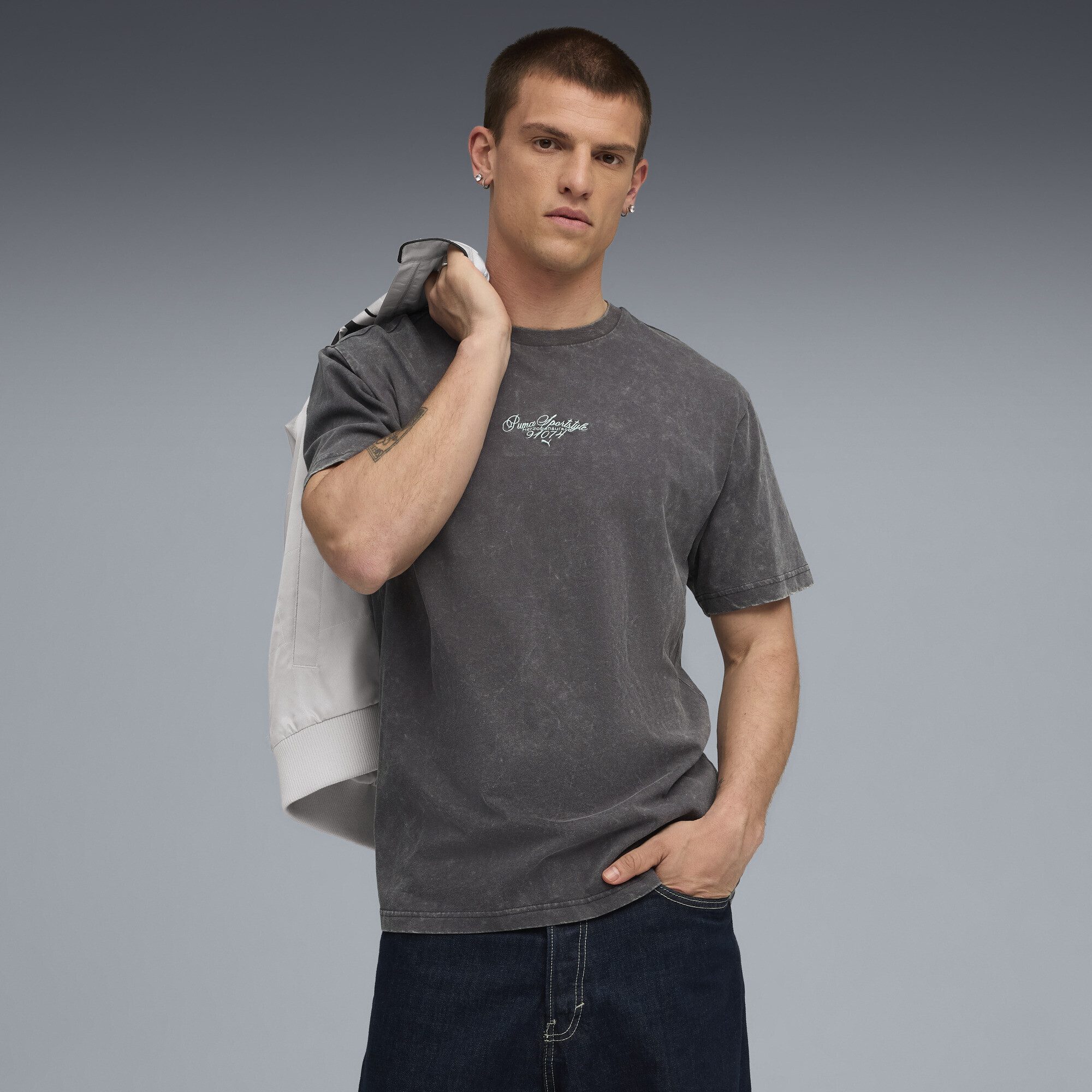 PUMA T-Shirt Graphic Font Play Relaxed günstig online kaufen