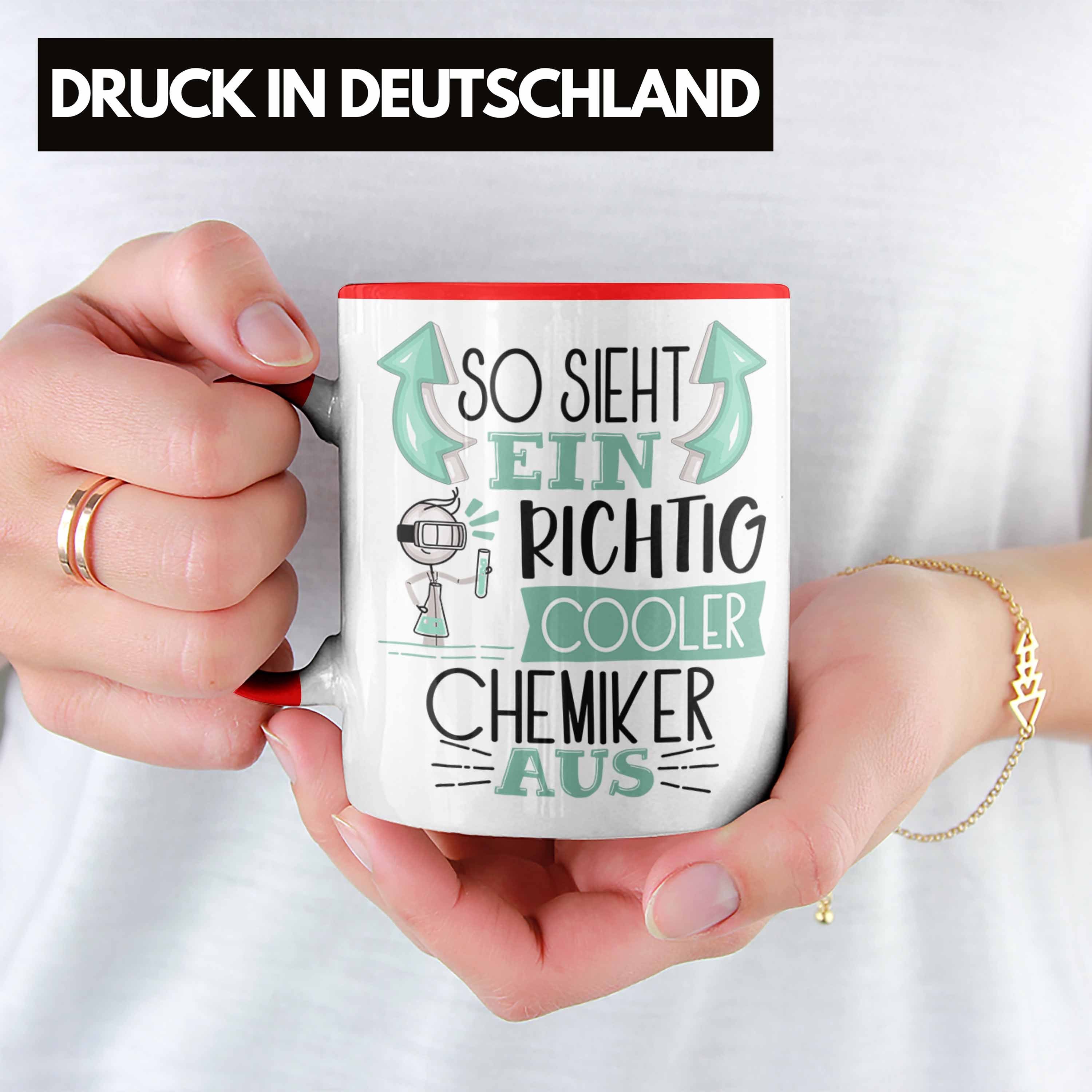 Geschenk Rot Ein RIchtig Cooler So Trendation Chemiker Aus Chemiker Tasse Sieht Tasse Gesc