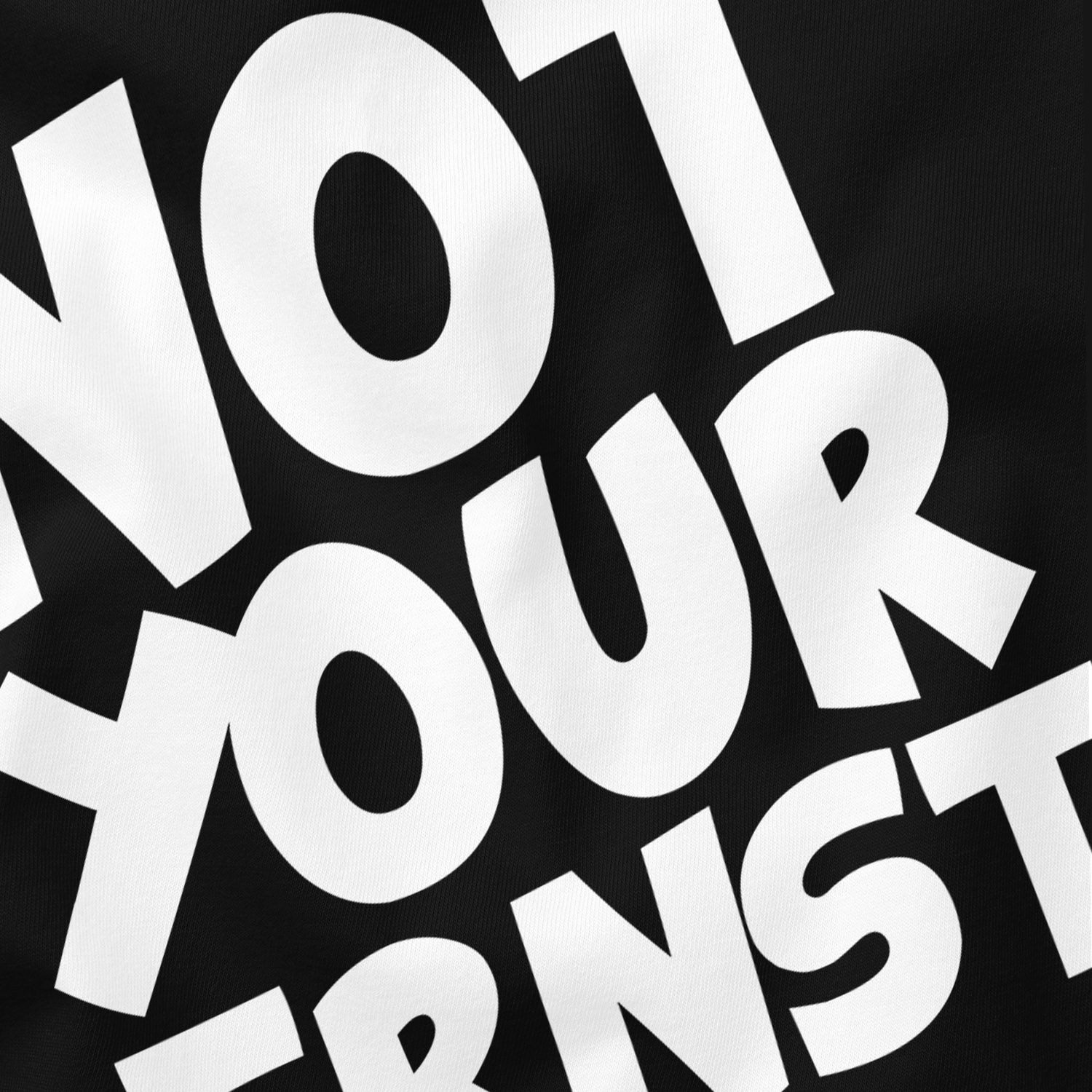 MoonWorks Print-Shirt Herren T-Shirt Not Your Ernst Spruch lustig Statement Fun-Shirt Party mit Print