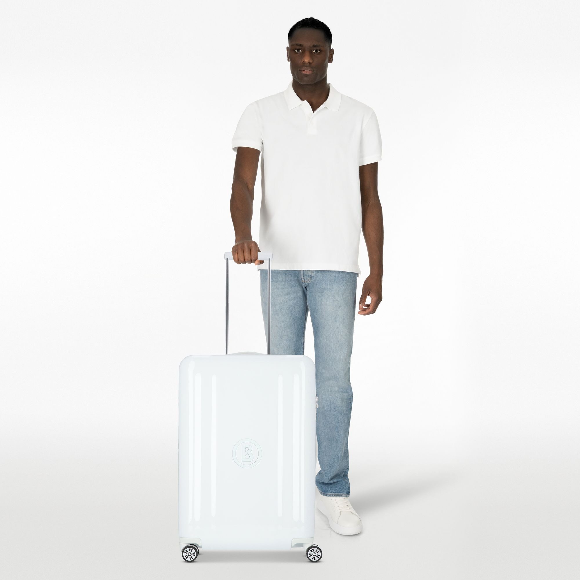 BOGNER Hartschalen-Trolley Piz, 4 Rollen, Polycarbonat