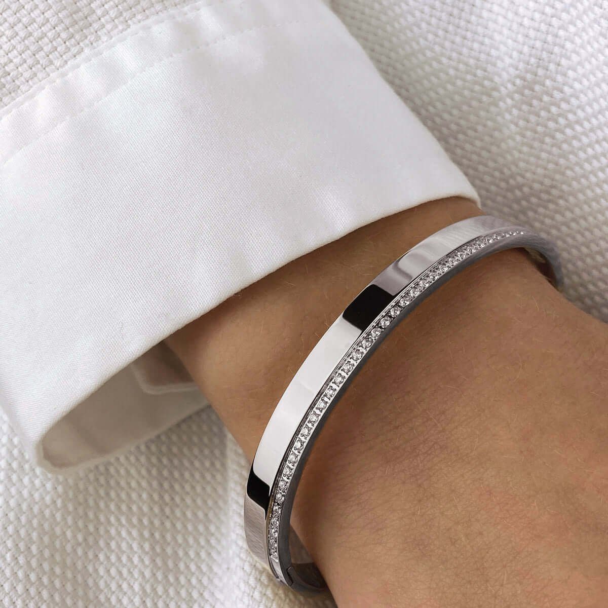 M&M Armreif Armreif Damen gold schlicht günstig online kaufen