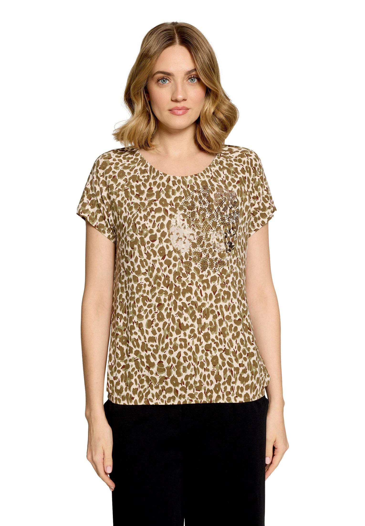 Betty Barclay Kurzarmshirt Damen mit Gummizug (1-tlg)