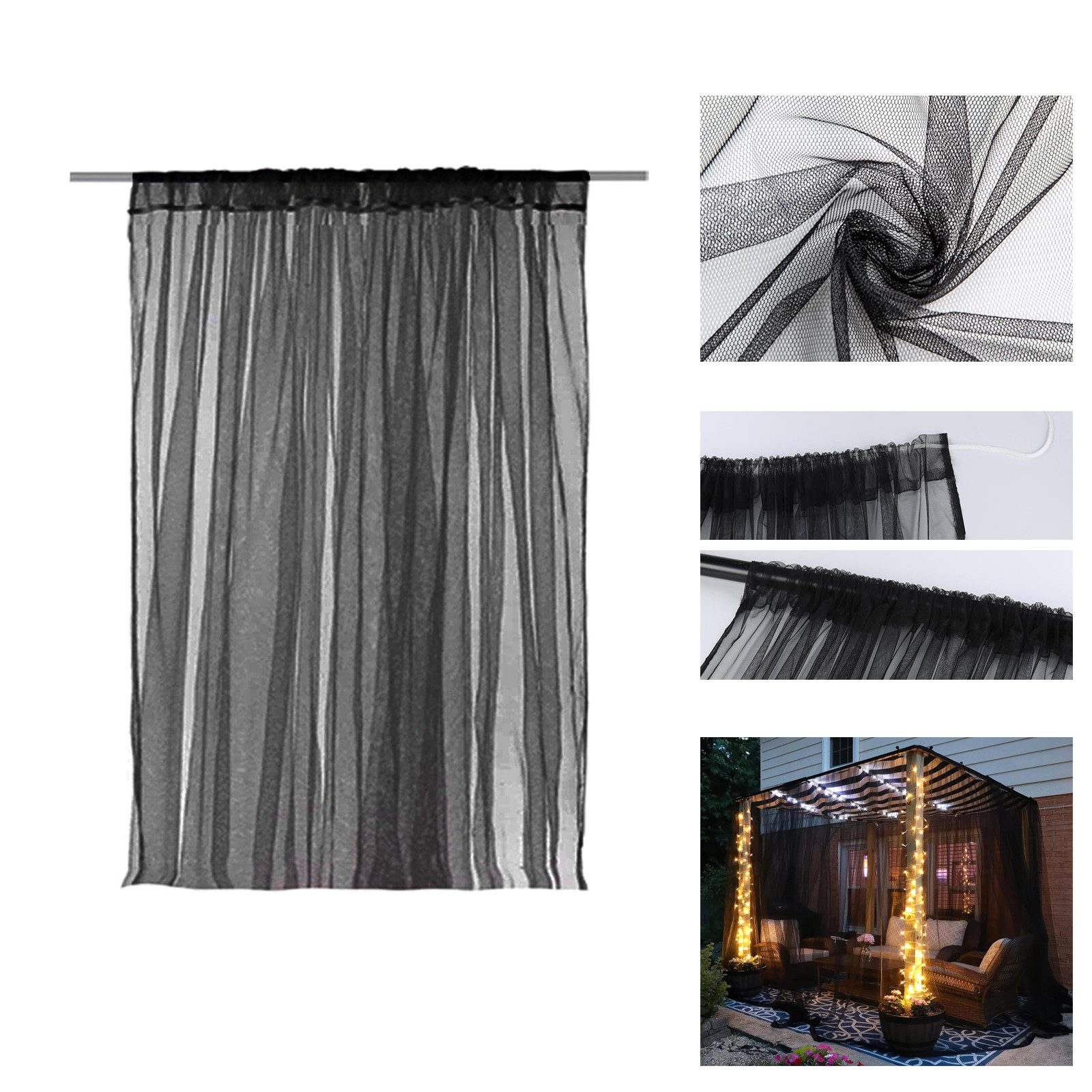 BTTO V&G Insektenschutz-Vorhang Moskitonetz Insektenschutz Pavillon Fliegen günstig online kaufen